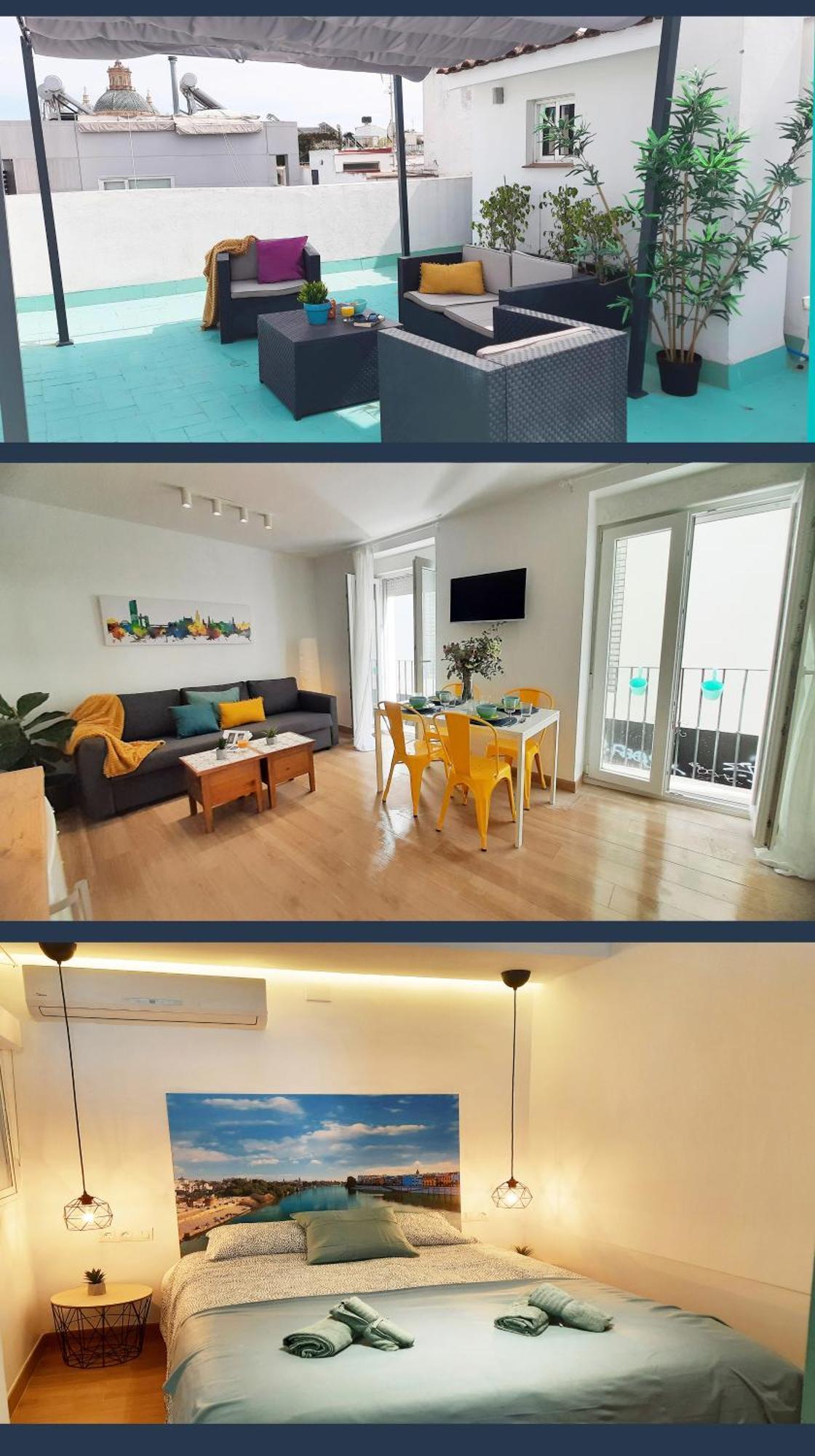Lovely Center Apartments - Alameda Sunny Terrace Sewilla Zewnętrze zdjęcie